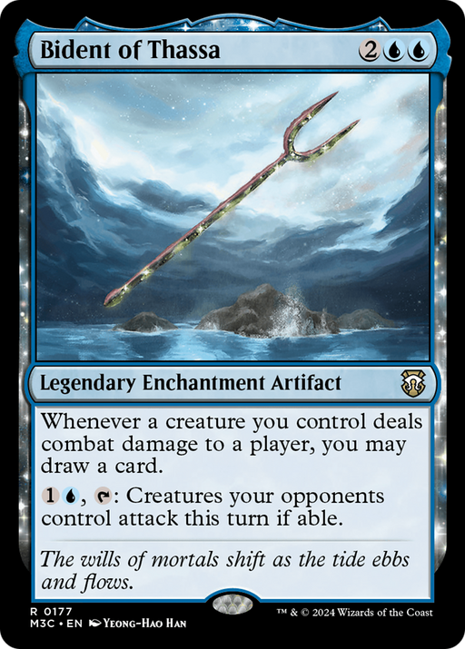 Bident of Thassa (M3C-177) - Modern Horizons 3 Commander - for just $0.12! 
