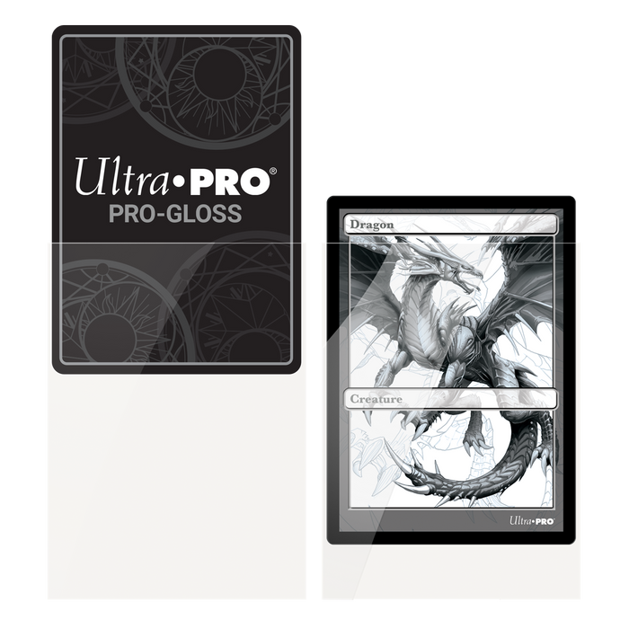 Ultra PRO: Standard 50ct Sleeves - PRO-Gloss (Clear) - Just $0! Shop now at Retro Gaming of Denver