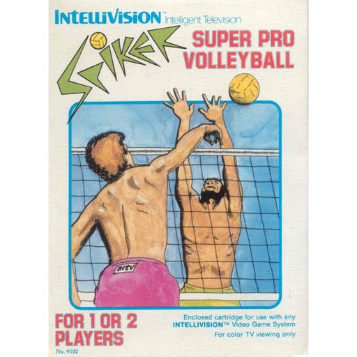 Spiker! Super Pro Volleyball (Intellivision) - Premium Video Games - Just $0! Shop now at Retro Gaming of Denver