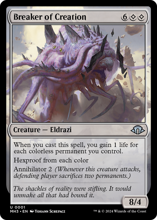 Breaker of Creation (MH3-001) - Modern Horizons 3 - for just $0.10! 