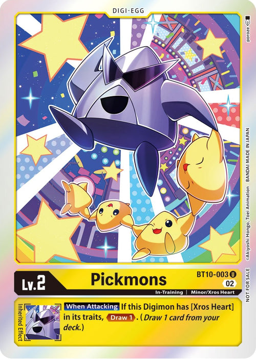 Pickmons [BT10-003] (Official Tournament Pack Vol.8) [Xros Encounter Promos] - Just $0.09! Shop now at Retro Gaming of Denver