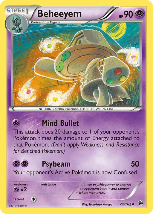 Beheeyem (74/162) [XY: BREAKthrough] - for just $0.10! 