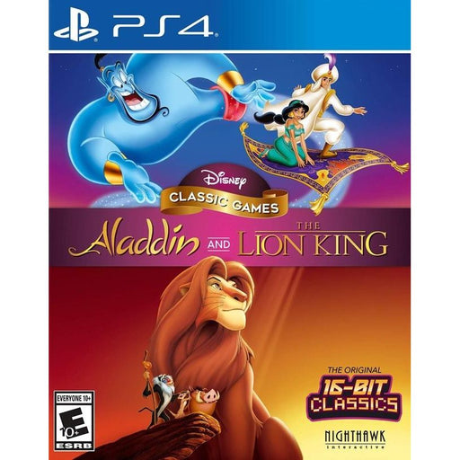 Disney Classic Games: Aladdin And The Lion King (Playstation 4) - Premium Video Games - Just $0! Shop now at Retro Gaming of Denver