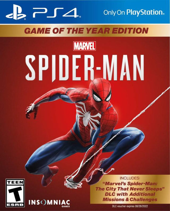 Marvel's Spider-Man: Game Of The Year Edition (Playstation 4) - for just $0! 