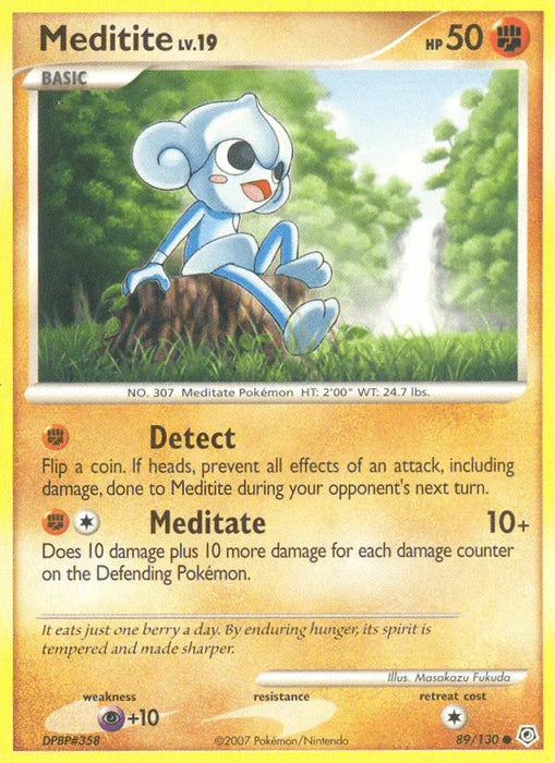Meditite (89/130) [Diamond & Pearl: Base Set] - for just $0.15! 
