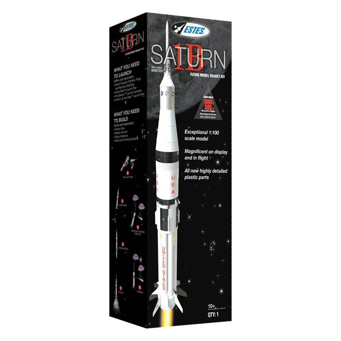 Estes Rockets - Saturn 1B SA-206 Model Rocket Kit, Skill Level: Master - for just $79.99! 