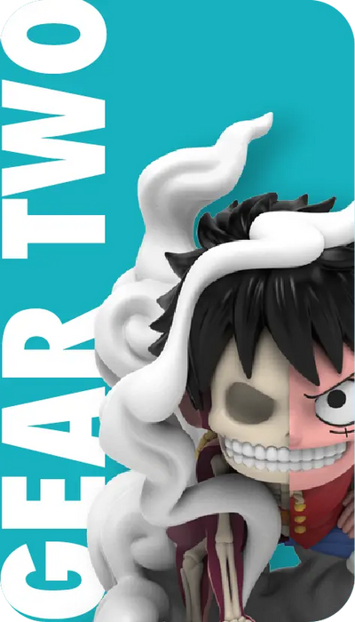 Freeny's Hidden Dissectibles: One Piece (Luffy’s Gears Edition) Blind Box (1 Blind Box) - for just $15.99! 