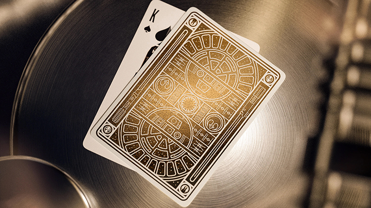 Star Wars Gold Edition Playing Cards by theory11 - for just $19.99! 