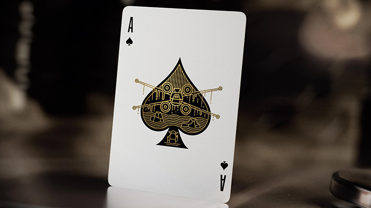 Star Wars Gold Edition Playing Cards by theory11 - for just $19.99! 