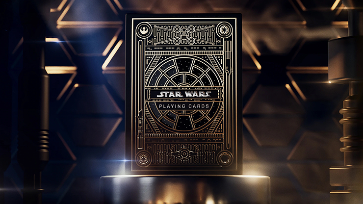 Star Wars Gold Edition Playing Cards by theory11 - for just $19.99! 