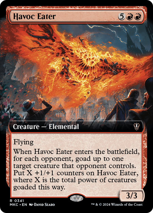Havoc Eater (MKC-341) - Murders at Karlov Manor Commander: (Extended Art) - for just $0.62! 