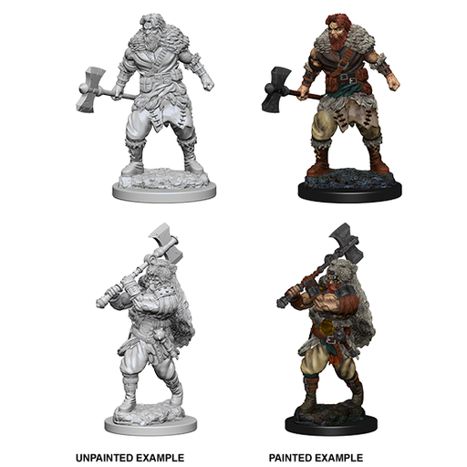 D&D: Nolzur's Marvelous Miniatures - Human Male Barbarian - Premium RPG - Just $5.99! Shop now at Retro Gaming of Denver