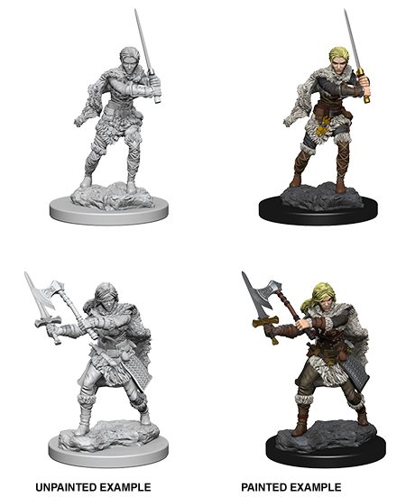 D&D: Nolzur's Marvelous Miniatures - Human Female Barbarian - for just $5.99! 
