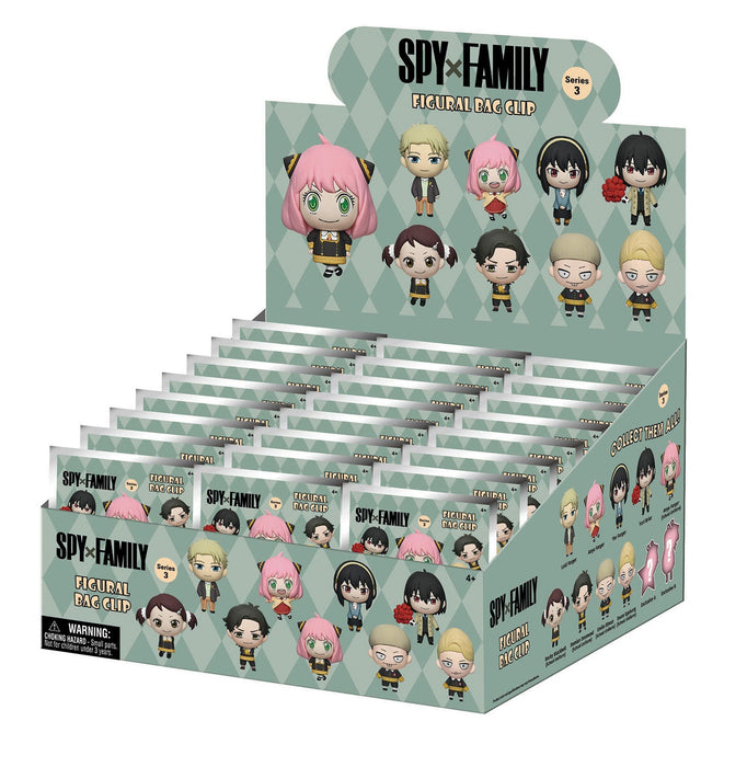 Spy x Family 3D Foam Bag Clip Blind Bag - Series 3 | Official Monogram - for just $8.99! 