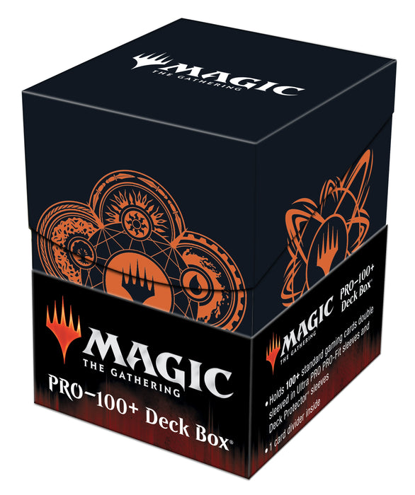 Ultra PRO: 100+ Deck Box - Mana 7 (Color Wheel) - Just $0! Shop now at Retro Gaming of Denver