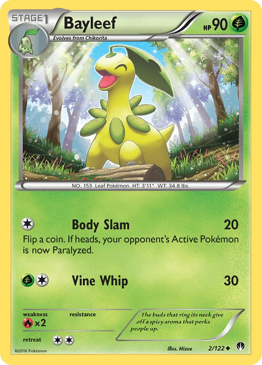 Bayleef (2/122) [XY: BREAKpoint] - for just $0.20! 