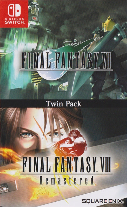 Final Fantasy VII / Final Fantasy VIII Remastered Twin Pack [Asian Import] (Nintendo Switch) - for just $0! 