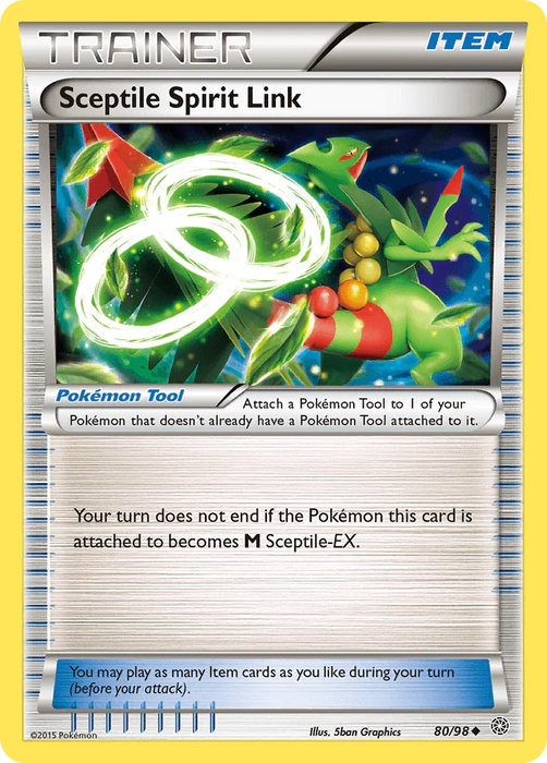Sceptile Spirit Link (80/98) [XY: Ancient Origins] - for just $0.10! 