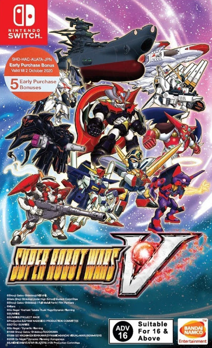 Super Robot Wars V [Asian Import] (Nintendo Switch) - for just $0! 