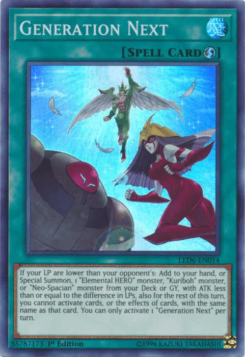 Generation Next [LED6-EN014] Super Rare - for just $0.20! 