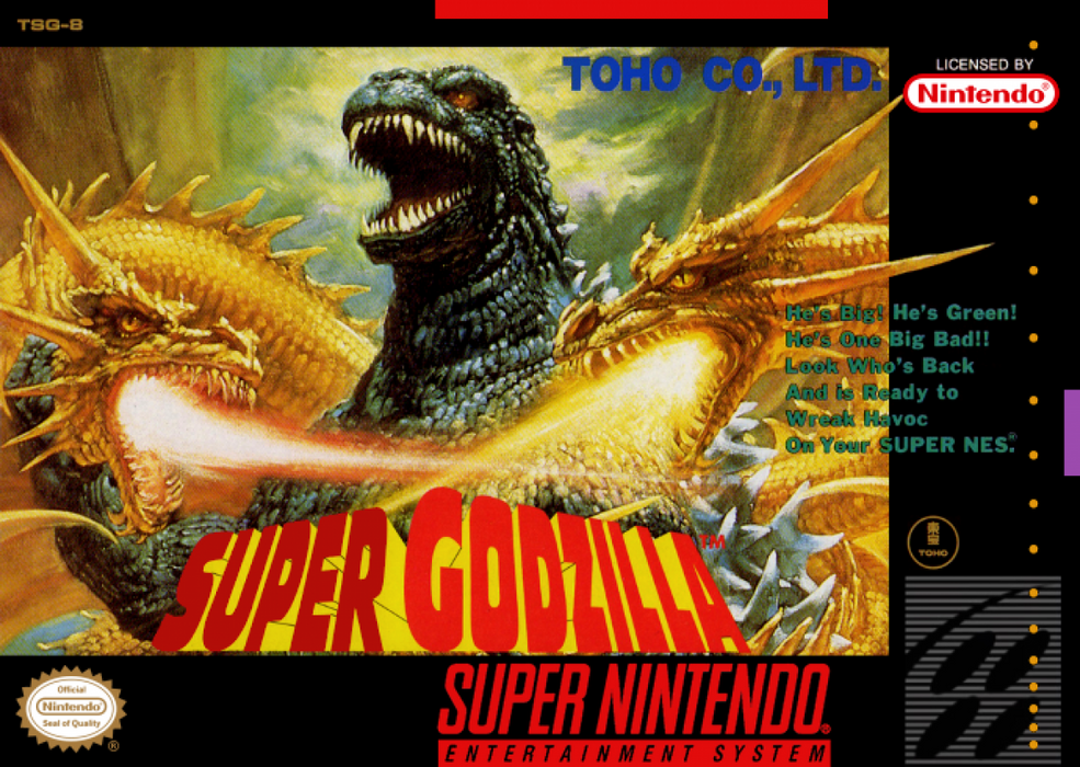 Super Godzilla – Super Nintendo Entertainment System (SNES) - for just $14.99! 