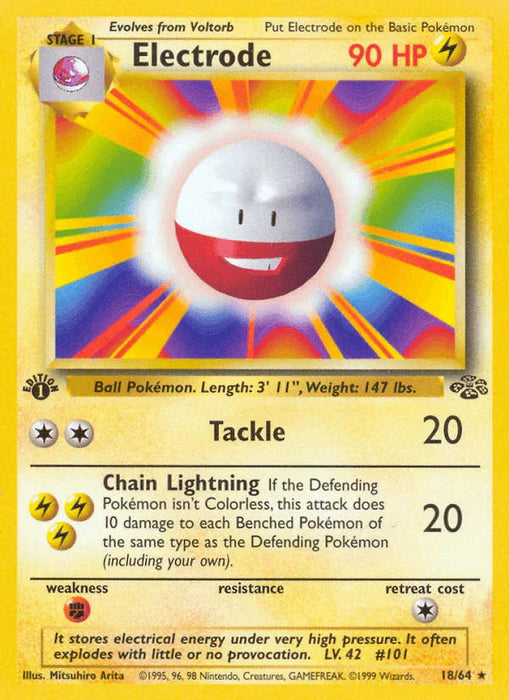 Electrode (18/64) [Jungle 1st Edition] - for just $6.40! 