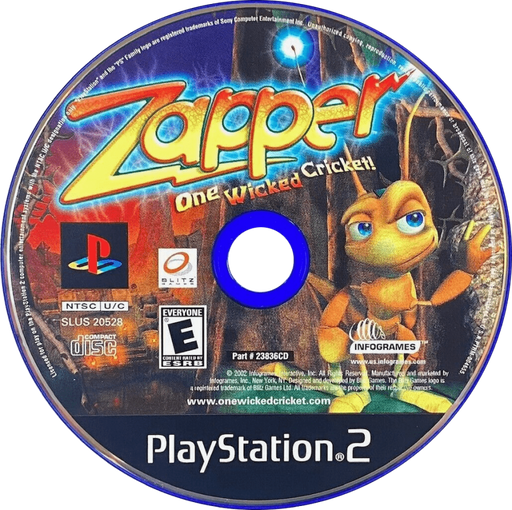 Zapper: One Wicked Cricket! – PlayStation 2 (PS2) - for just $0! 