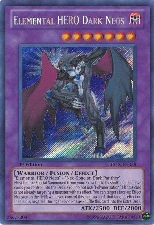 Elemental HERO Dark Neos [LCGX-EN059] Secret Rare - for just $2! 