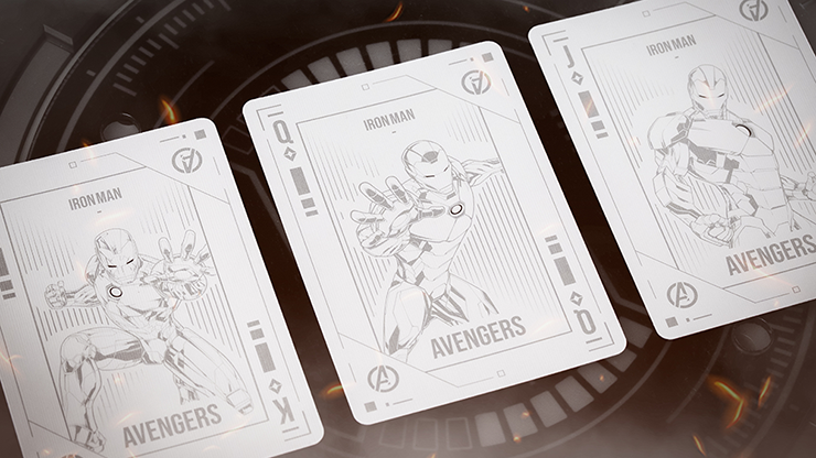 Iron Man MK1 Playing Cards by Card Mafia - for just $74.99! 