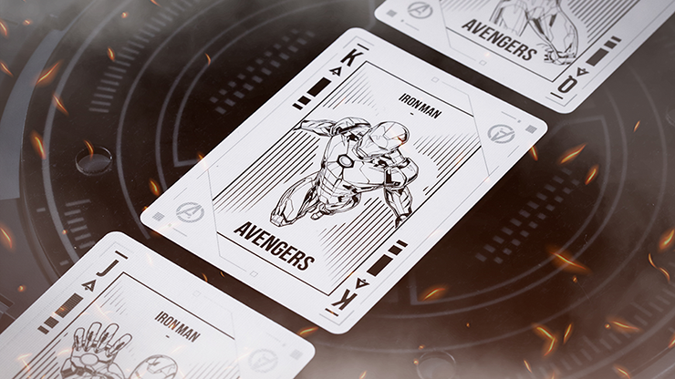 Iron Man MK1 Playing Cards by Card Mafia - for just $74.99! 