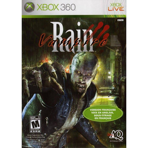 Vampire Rain (Xbox 360) - Just $0! Shop now at Retro Gaming of Denver