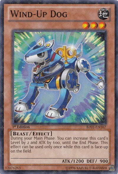 Wind-Up Dog [BP01-EN167] Starfoil Rare - for just $0.10! 