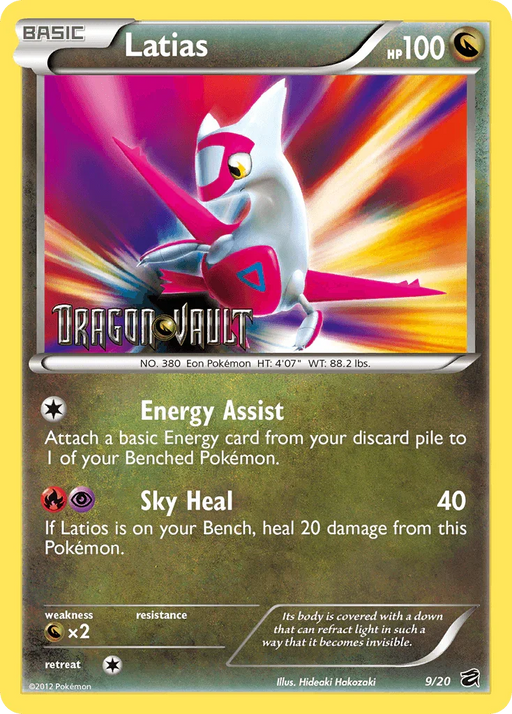 Latias (9/20) [Black & White: Dragon Vault] - for just $8.05! 