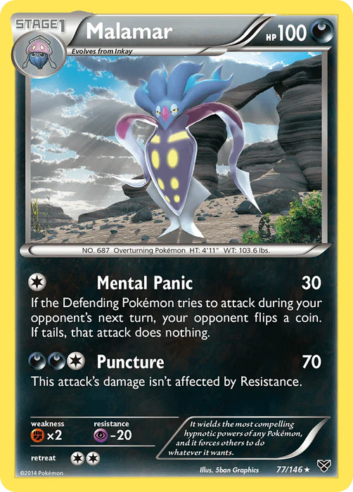 Malamar (77/146) [XY: Base Set] - for just $0.15! 