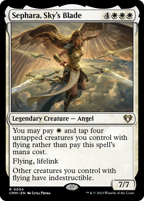 Sephara, Sky's Blade (CMM-054) - Commander Masters - for just $1! 