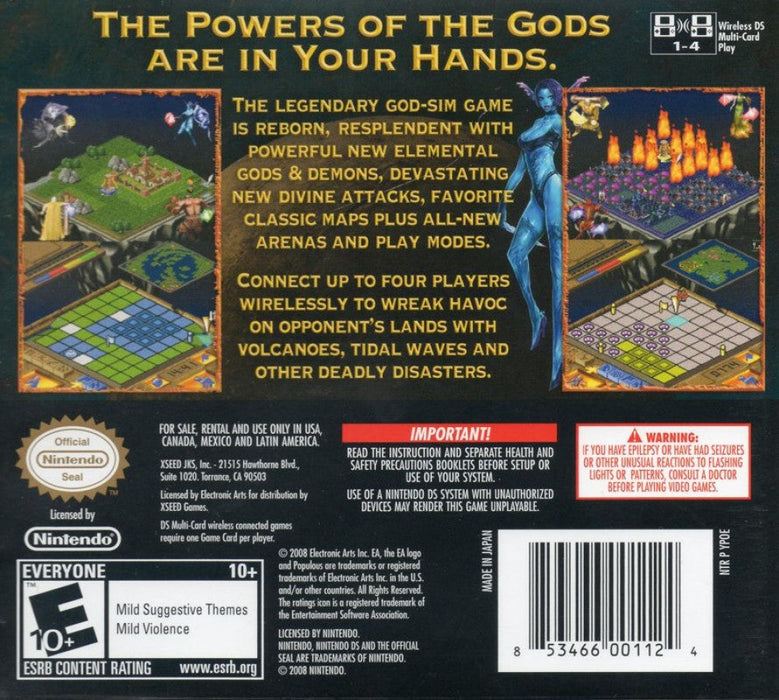 Populous DS – Nintendo DS (DS) - for just $10.99! 