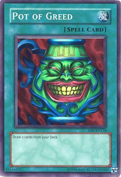 Pot of Greed [DB1-EN134] Super Rare - for just $15.60! 