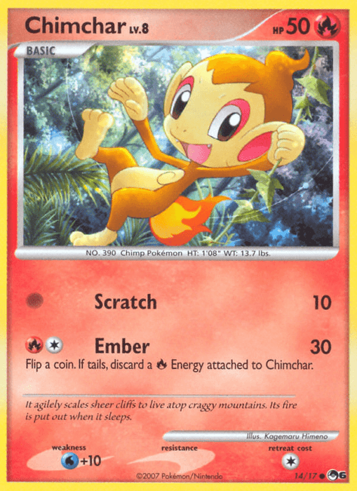 Chimchar (14/17) [POP Series 6] - for just $0.70! 