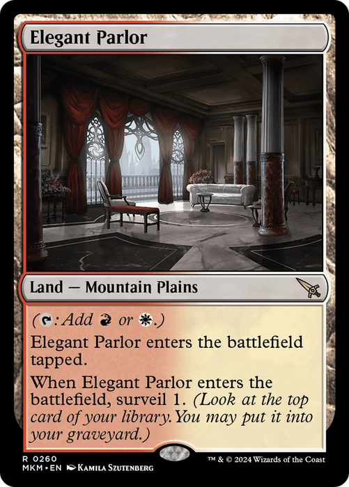 Elegant Parlor (MKM-260) - Murders at Karlov Manor - for just $3.41! 