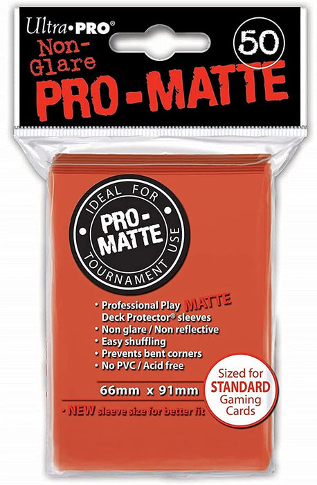 Ultra PRO: Standard 50ct PRO-Matte Sleeves (Peach) - Just $0! Shop now at Retro Gaming of Denver