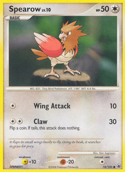 Spearow (74/100) [Diamond & Pearl: Majestic Dawn] - for just $0.15! 