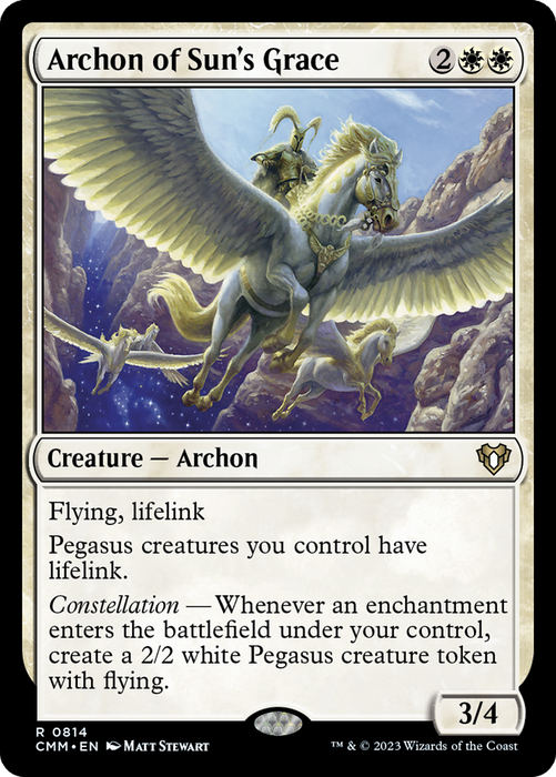 Archon of Sun's Grace (CMM-814) - Commander Masters - for just $0.28! 