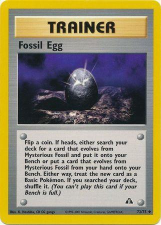 Fossil Egg (72/75) [Neo Discovery Unlimited] - for just $0.25! 