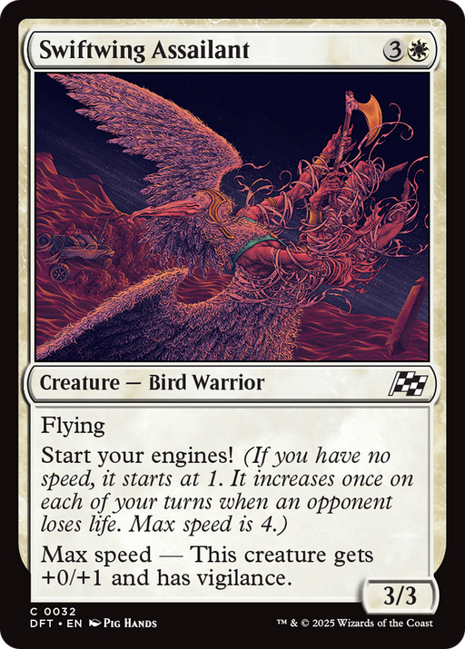 Swiftwing Assailant (DFT-032) - Aetherdrift Foil - for just $0.01! 