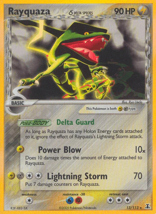 Rayquaza (13/113) (Delta Species) [EX: Delta Species] - for just $63.30! 