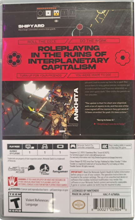Citizen Sleeper – Nintendo Switch (NS) - for just $30.99! 