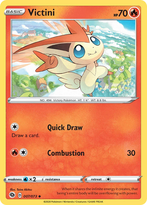 Victini (007/073) [Sword & Shield: Champion's Path] - for just $0.10! 