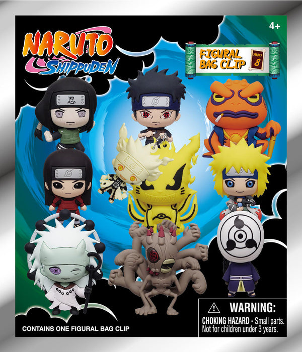 Naruto 3D Foam Bag Clip, Series 8 Bling Bag - for just $8.99! 