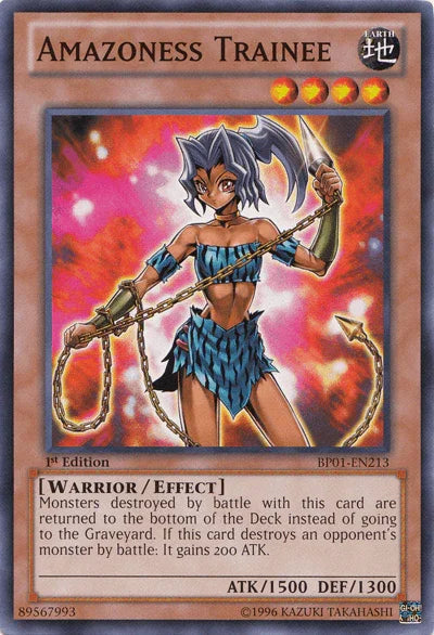 Amazoness Trainee [BP01-EN213] Common - for just $0.10! 