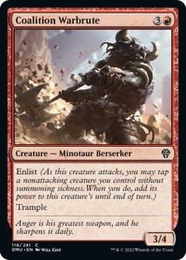 Coalition Warbrute (Dominaria United) Near Mint - for just $0.10! 